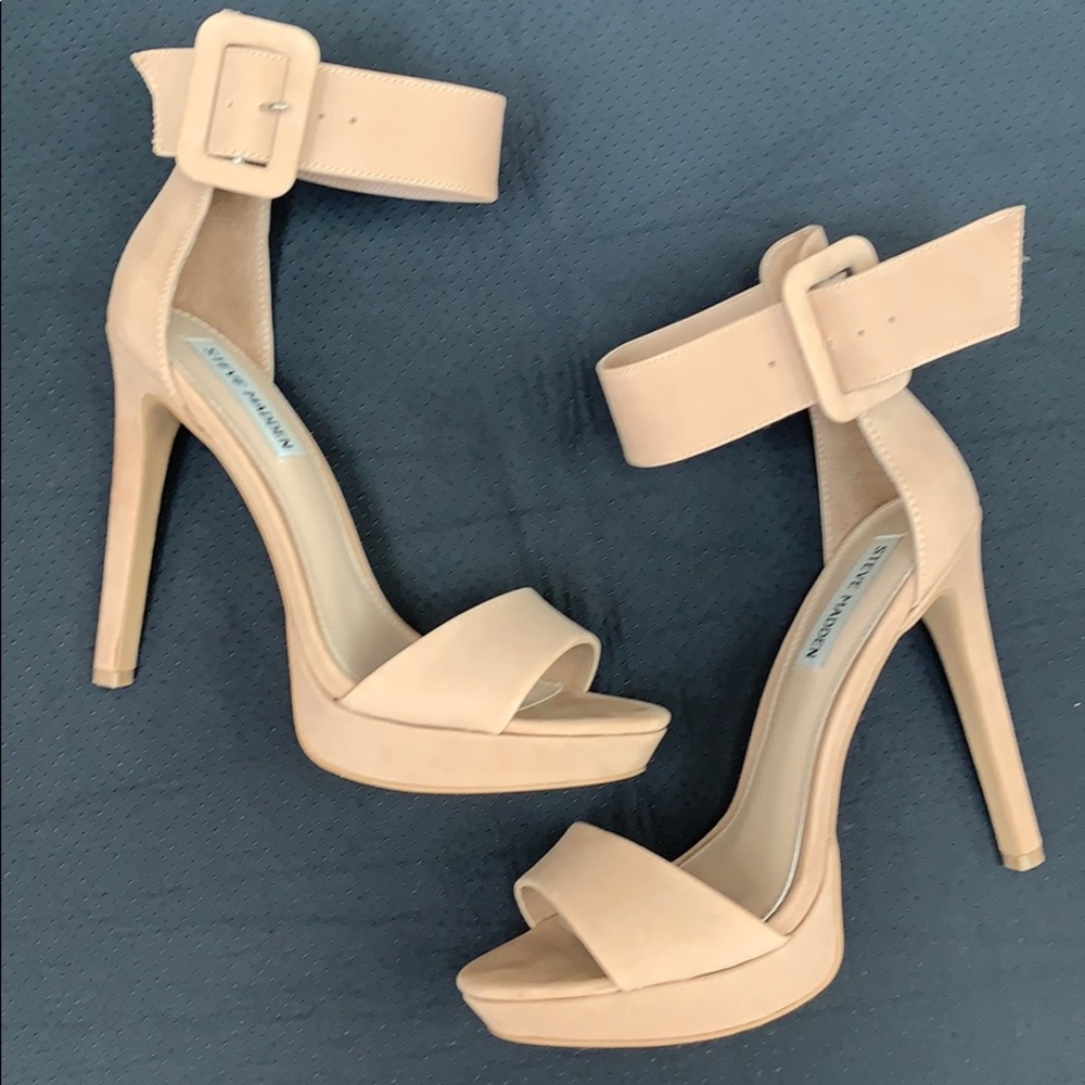 Steve Madden heels with ankle strap